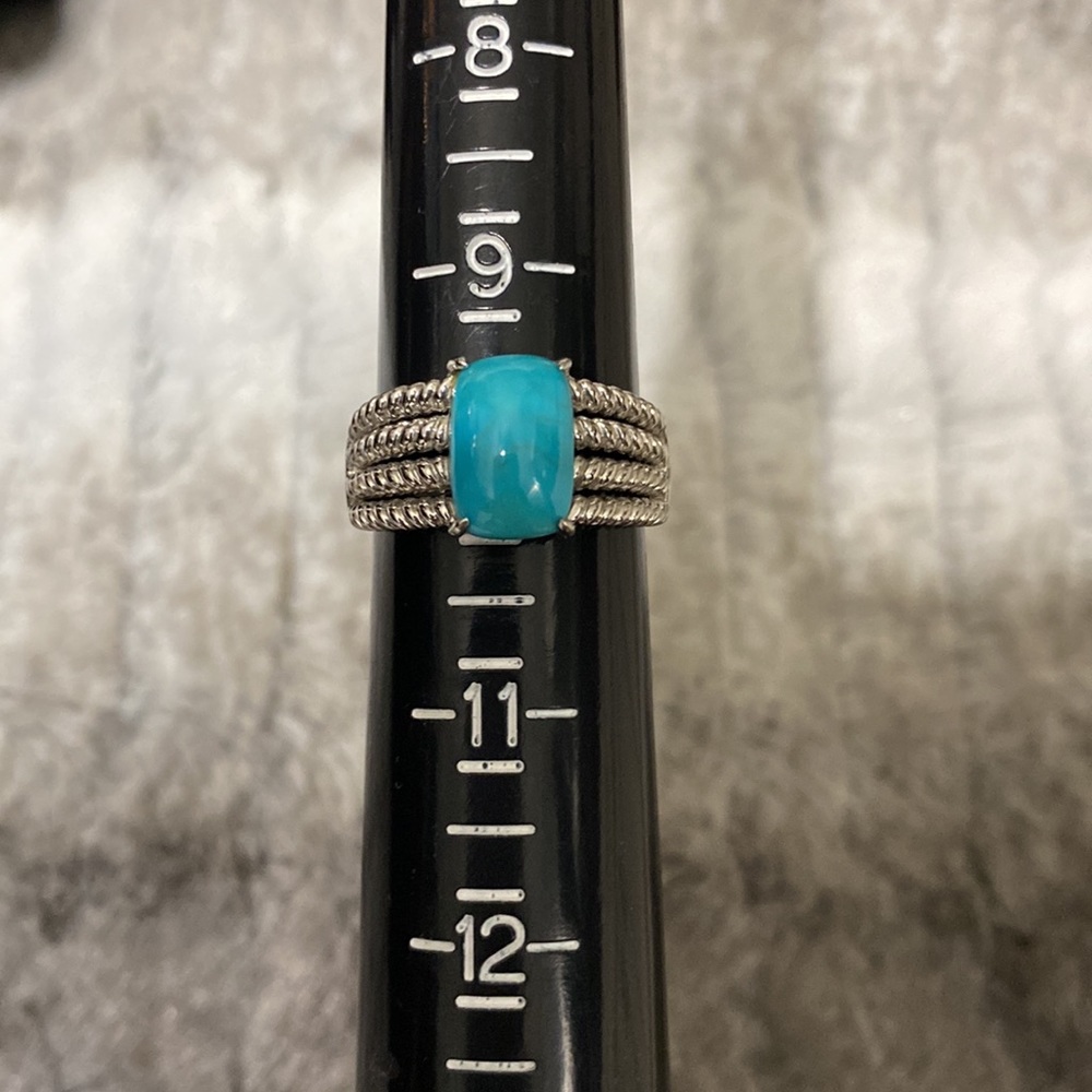 Sterling Silver Native American Ring And Necklace… - image 6